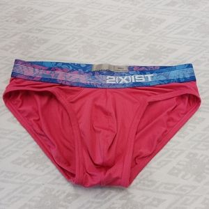 2xist bright pink mesh briefs